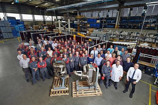 Employees BOSAL-ECI Vianen plant